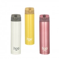 H2O Stainless Steel Water Bottle 500ml SB507